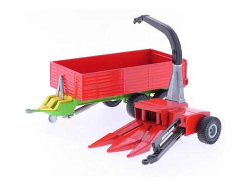 Schaal 1:32 Siku 2256 en 2413 Farmer serie Deutz hakselaa..., Hobby en Vrije tijd, Modelauto's | 1:32, Gebruikt, SIKU, Ophalen of Verzenden