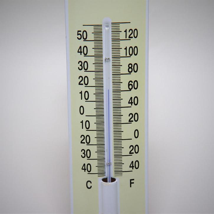 Emaille thermometer Fiat 124, Verzamelen, Merken en Reclamevoorwerpen, Verzenden