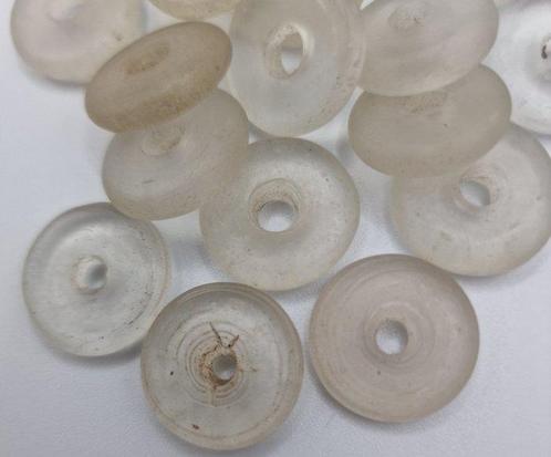 Oud Tibetaans of Nepalees Archaïsch glas Kraal Talismannen -, Antiek en Kunst, Antiek | Overige Antiek