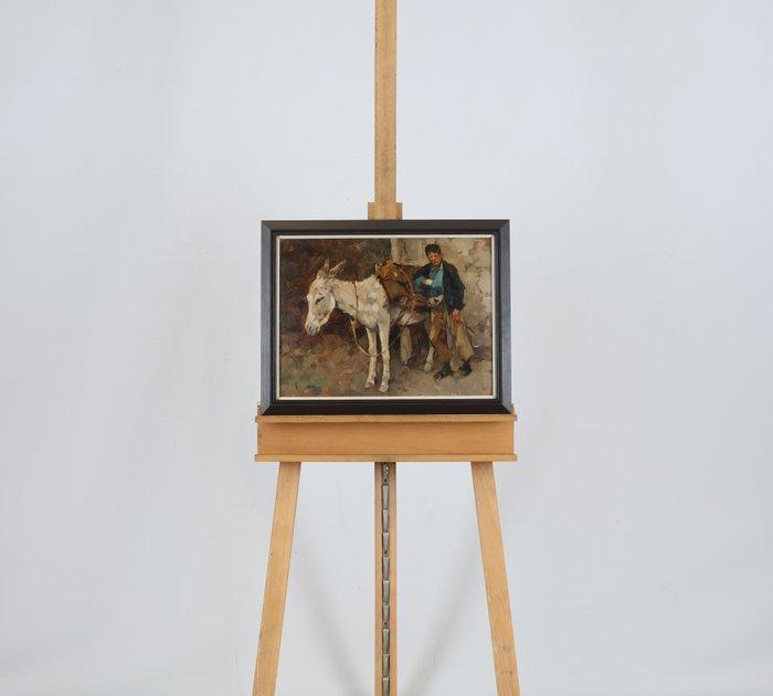 Willem Hendrik van der Nat (1864–1929) - Spaanse jongen en, Antiek en Kunst, Kunst | Schilderijen | Klassiek