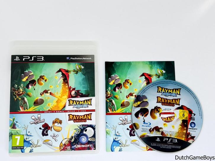 Playstation 3 / PS3 - Rayman Legends / Rayman Origins, Games en Spelcomputers, Games | Sony PlayStation 3, Gebruikt, Verzenden