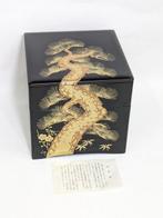 Pine, Bamboo, Palm Aizu Lacquerware - Doos - Hout -