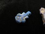 Oud-Egyptisch Lapis Lazuli Lotusbloem en Tyet/Tit-amuletten, Antiquités & Art