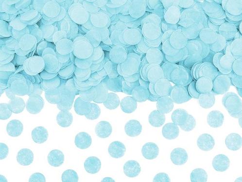 Confetti Rondjes Lichtblauw, Hobby en Vrije tijd, Feestartikelen, Nieuw, Verzenden