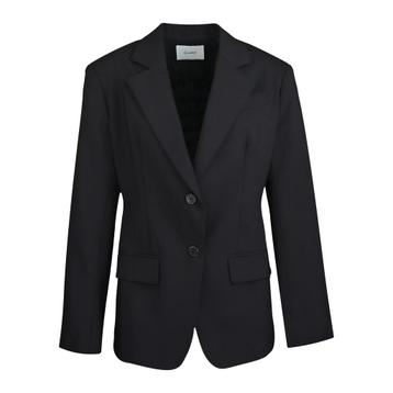 (nude) • zwarte wollen blazer • 34 (IT40), Kleding | Dames, Verzenden, Nieuw