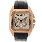 Cartier - Santos 100 - W20131Y1 - Heren - 2011-heden, Handtassen en Accessoires, Horloges | Heren, Nieuw