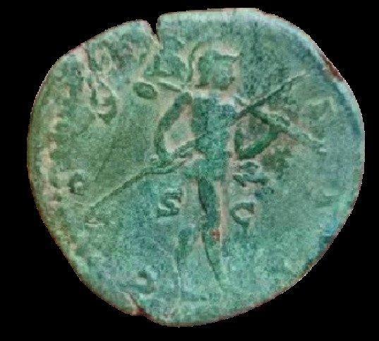 Romeinse Rijk. Marcus Aurelius (AD 161-180). Dupondius AD, Postzegels en Munten, Munten | Europa | Niet-Euromunten