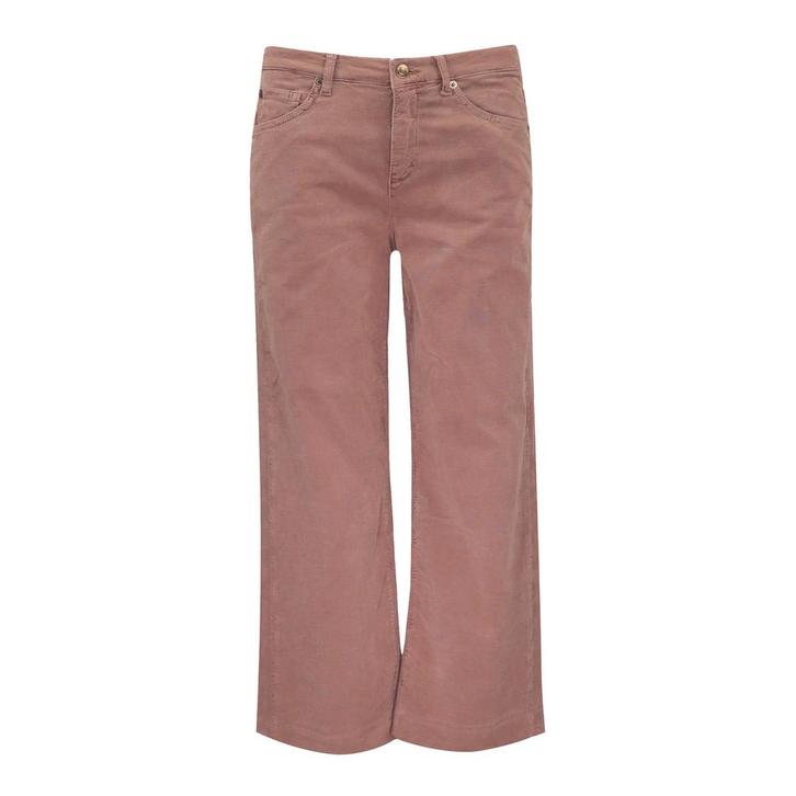 MAC • bruine velvet Rich Culotte broek • 36, Kleding | Dames, Broeken en Pantalons, Bruin, Nieuw, Maat 36 (S), Verzenden