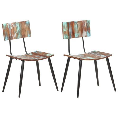 2 Eetkamerstoelen Hout | Duurzaam Design | Tweede Kansje, Huis en Inrichting, Stoelen, Overige kleuren, Twee, Nieuw, Verzenden