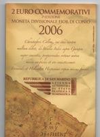 San Marino. 2 Euro 2006 Cristoforo Colombo (Zonder