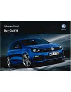 2011 VOLKSWAGEN GOLF R BROCHURE DUITS, Boeken, Nieuw