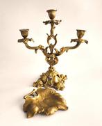 Kandelaber (2) - Brons - Bord Blad