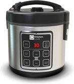 2dekans | KitchenLove Rijstkoker met Stomer - 1.8L -, Ophalen of Verzenden, Nieuw