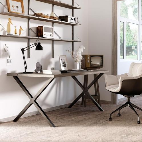 Tafelpoten – Staallex - X-vormig frame – Zwart, Huis en Inrichting, Bureaus, Nieuw, Ophalen of Verzenden