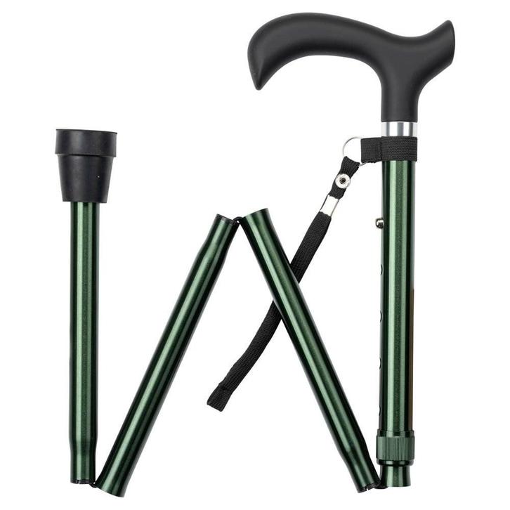 Wandelstok opvouwbaar - Groen, Diversen, Verpleegmiddelen, Ophalen of Verzenden