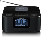 Lenco CR-650BK - Wekkerradio met DAB/FM - Bluetooth - Draadl, Verzenden, Nieuw