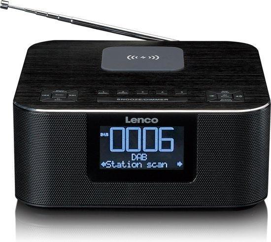 Lenco CR-650BK - Wekkerradio met DAB/FM - Bluetooth - Draadl, Maison & Meubles, Accessoires pour la Maison | Autre, Envoi