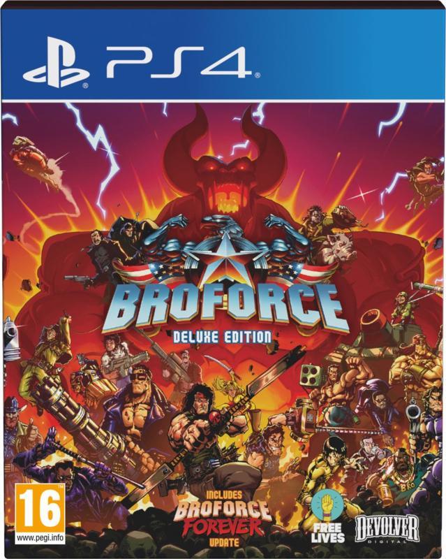Broforce Deluxe Edition (Nieuw) (PS4 Games), Games en Spelcomputers, Games | Sony PlayStation 4, Nieuw, Ophalen of Verzenden