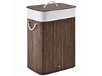 Veiling - Bamboe Wasmand Curly - 72 L - Bruin - Uitneembare