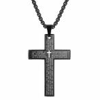 Fako Bijoux - Cubaans Kruis Voor Mannen Large - Ketting Met, Verzenden, Nieuw