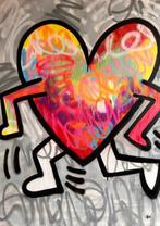 Gunnar Zyl (1988) - Running Heart / Keith Haring & Zyl