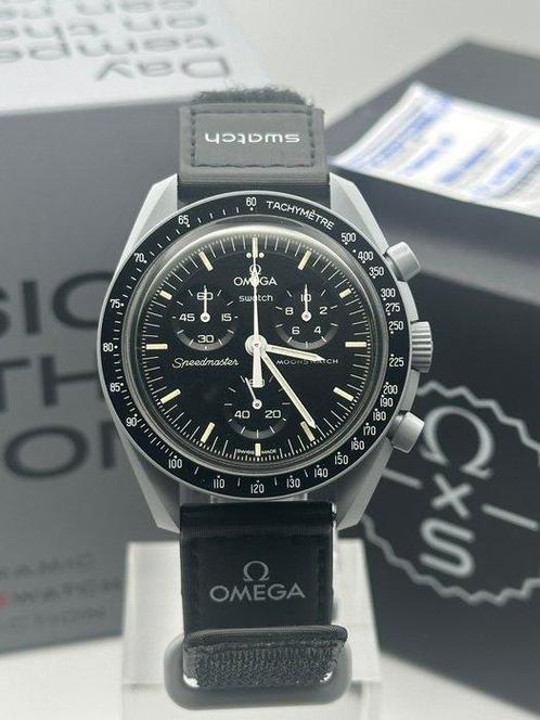 Omega x Swatch - MoonSwatch - Mission to the Moon - Zonder, Handtassen en Accessoires, Horloges | Heren