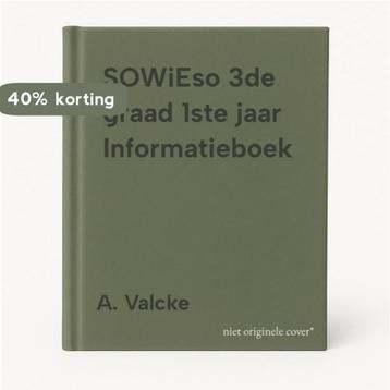 SOWiEso 3de graad 1ste jaar Informatieboek 9789030198000, Verzenden, A. Valcke