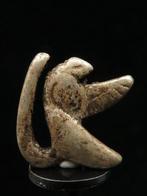 Oud-Egyptisch Zilver amuleet van een gier (godin Nekhbet) -