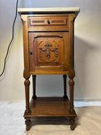 Kast - Authentieke Arts and Crafts Kast met Marmeren