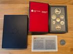 Canada. 1 Münz Set 1986 Canada + 1 Dollar Silber Dollar 1980, Postzegels en Munten