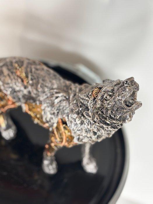 Rob VanMore - VANMORE Iron Wolf, Antiquités & Art, Art | Objets design