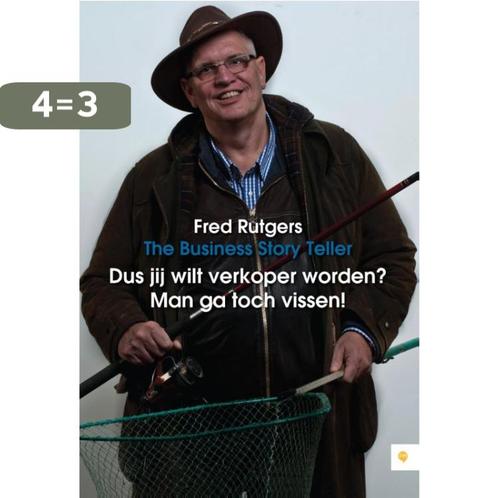 Dus jij wilt verkoper worden? Man ga toch vissen!, Boeken, Economie, Management en Marketing, Zo goed als nieuw, Verzenden