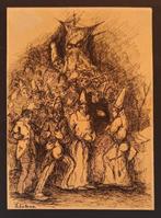 Jose Gutierrez Solana (1886-1945) - Entierro de la Sardina, Antiek en Kunst