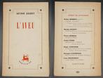 Signé ; Arthur Adamov - LAveu [envoi autographe signé] -