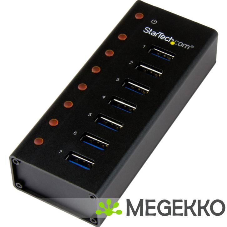 StarTech.com 7-poorts USB 3.0 hub metalen behuizing, Computers en Software, USB Sticks, Nieuw, Verzenden