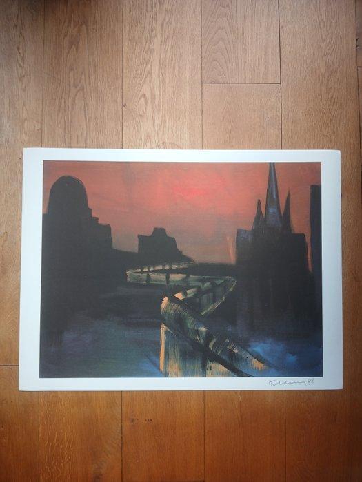 Rainer Fetting (1949) - Berlin wall, Antiek en Kunst, Antiek | Overige Antiek