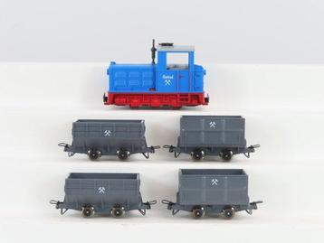 Roco H0e - 31027 - Treinset (1) - 5-Delige set met dieselloc