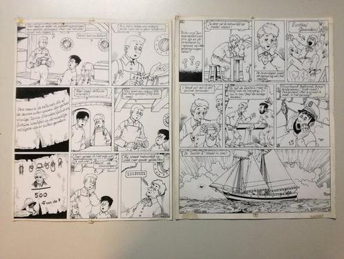 Buth - 2 Original page - Op zoek naar de Zonne-eilanden -, Livres, BD