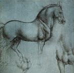 Leonardo Da Vinci - “Studio di cavalli”.