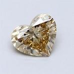 1 pcs Diamant  (Natuurlijk gekleurd)  - 0.86 ct - Hart -, Handtassen en Accessoires, Edelstenen, Nieuw