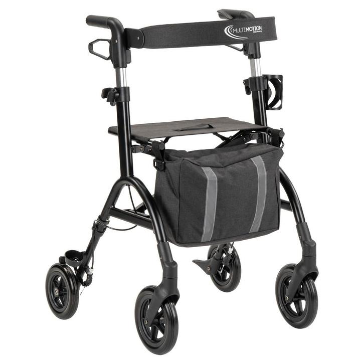 MultiMotion Urban rollator - Zwart, Diversen, Rollators, Ophalen of Verzenden