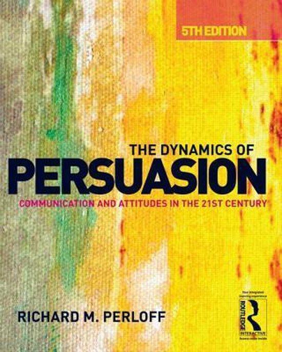 The Dynamics of Persuasion 9780415507424 Richard M. Perloff, Boeken, Taal | Engels, Zo goed als nieuw, Verzenden