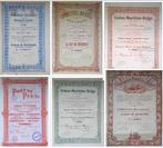 Wereld. 27 Scheepvaartaandelen (1890-1920) (Zonder