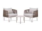Veiling - Outdoor Loungeset Polar - creme (quick dry), Nieuw