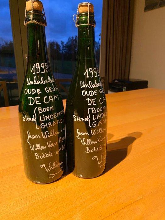 De Cam - Aucun contenu à traduire. - 75cl - 2 bouteilles, Verzamelen, Wijnen