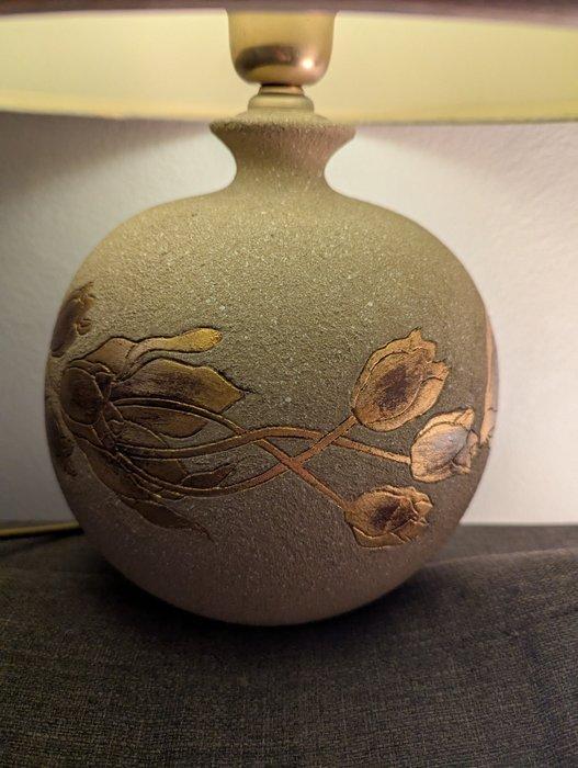 Tafellamp - Keramiek, Metaal, Textiel - Geschilderde, Antiek en Kunst, Curiosa en Brocante