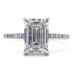 Zonder minimumprijs - Ring Platina - 3.42ct. tw. Diamant, Nieuw