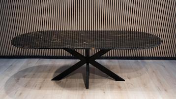 BELVEDERE EETKAMETAFEL  Plat Ovaal (90X220 CM)
