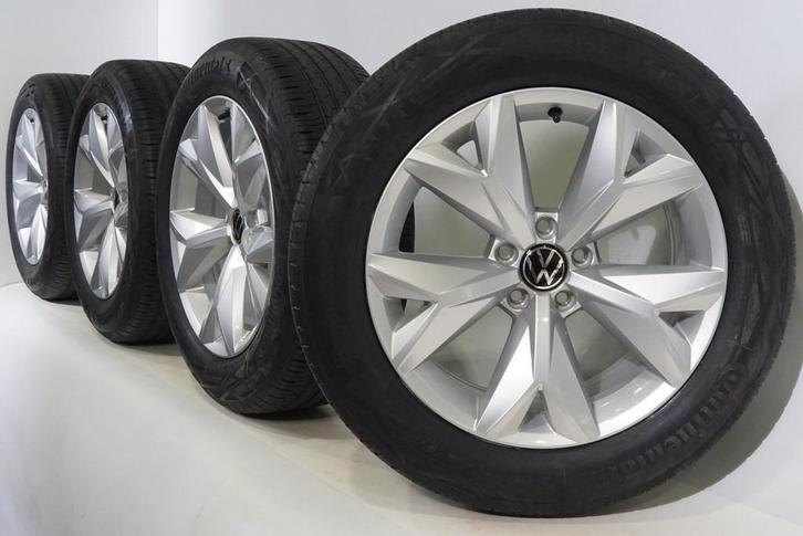 Volkswagen Tiguan 5N  18 inch velgen Continental  Zomerbande, Auto-onderdelen, Banden en Velgen, Ophalen of Verzenden