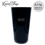 Geurkaars Vaas Glas XL Ambre Noire - 8,3 kg - Les Lumières, Ophalen of Verzenden